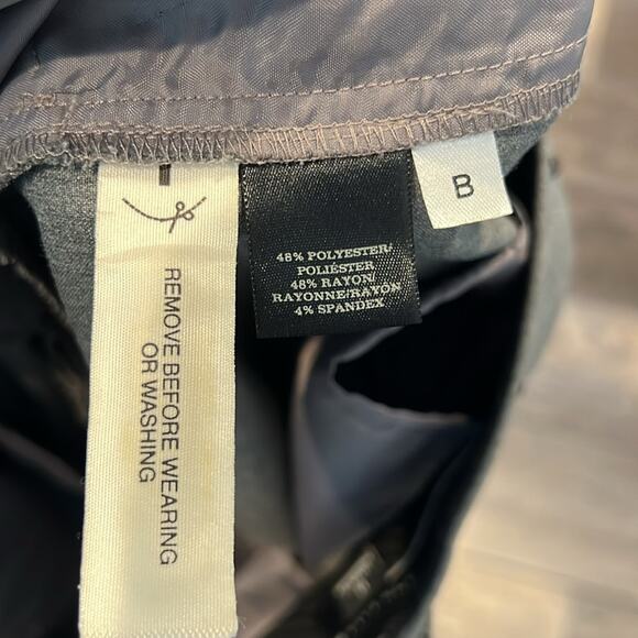 Ann Taylor Women's Mid Rise Bootcut Dress Pant Gray Size 8 - Picture 7 of 8